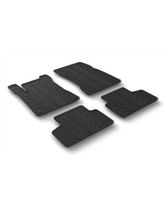 LAMPA - Set tappeti su misura in gomma - compatibile per  Mercedes GLB (11/19>)