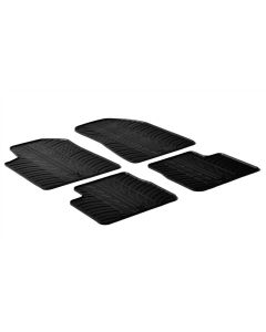 LAMPA - Set tappeti su misura in gomma - compatibile per  Alfa Romeo Giulietta (04/10>04/21)