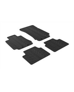 LAMPA - Set tappeti su misura in gomma - compatibile per  Alfa Romeo Giulia (06/16>)