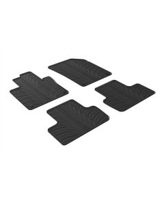 LAMPA - Set tappeti su misura in gomma - compatibile per  Volvo XC60 (05/17>)
