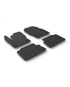 LAMPA - Set tappeti su misura in gomma - compatibile per  Ford Kuga (11/16>10/19)