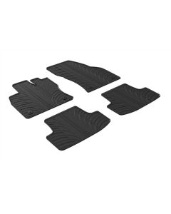 LAMPA - Set tappeti su misura in gomma - compatibile per  Volkswagen T-Roc (11/17>10/21) -  Volkswagen T-Roc (11/17>10/21) -  Volkswagen T-Roc Cabriolet (05/20>) -  Volkswagen T-Roc (11/21>)