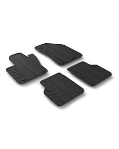LAMPA - Set tappeti su misura in gomma - compatibile per  Jeep Compass (07/17>)