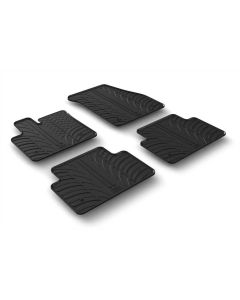 LAMPA - Set tappeti su misura in gomma - compatibile per  Land Rover Evoque (01/19>)
