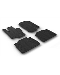 LAMPA - Set tappeti su misura in gomma - compatibile per  Mercedes GLE (01/19>) automatico