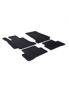 LAMPA - Set tappeti su misura in gomma - compatibile per  Mercedes Classe C 4p (03/14>05/21) -  Mercedes Classe C sw (09/14>05/21)