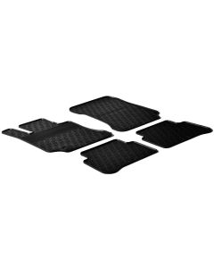 LAMPA - Set tappeti su misura in gomma - compatibile per  Mercedes Classe E 4p (03/09>06/16) -  Mercedes Classe E sw (09/09>11/16)