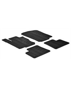 LAMPA - Set tappeti su misura in gomma - compatibile per  Mercedes GLE 5p (07/15>12/18) -  Mercedes ML (10/11>12/15)