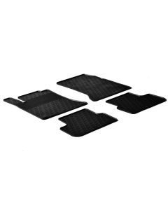 LAMPA - Set tappeti su misura in gomma - compatibile per  Mercedes CLA 4p (02/13>04/19) -  Mercedes CLA Shooting Brake (03/13>07/19) -  Mercedes Classe A 5p (10/12>05/18) -  Mercedes Classe B (10/11>01/19) -  Mercedes GLA (03/14>03/20)