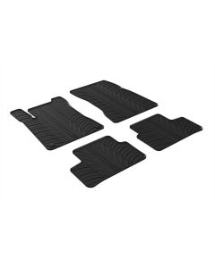 LAMPA - Set tappeti su misura in gomma - compatibile per  Mercedes Classe A 5p (06/18>) -  Mercedes Classe B (02/19>) -  Mercedes GLA (04/20>)