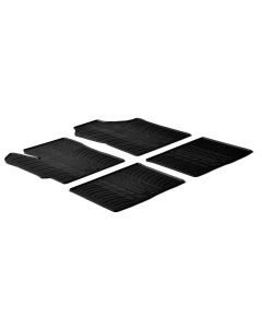 LAMPA - Set tappeti su misura in gomma - compatibile per  Toyota Yaris 3p (10/11>12/17) no ibrida -  Toyota Yaris 5p (10/11>08/20) no ibrida