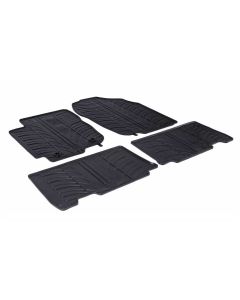 LAMPA - Set tappeti su misura in gomma - compatibile per  Toyota Rav4 (03/13>02/19) no 4x4, no automatico