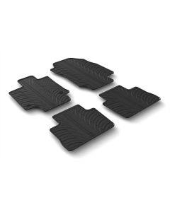 LAMPA - Set tappeti su misura in gomma - compatibile per  Toyota Rav4 (03/19>)