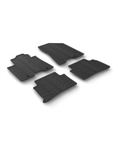 LAMPA - Set tappeti su misura in gomma - compatibile per  Kia Sportage (03/16>11/21)