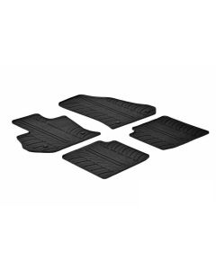 LAMPA - Set tappeti su misura in gomma - compatibile per  Fiat 500L (09/12>05/17)