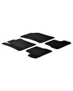 LAMPA - Set tappeti su misura in gomma - compatibile per  Citroen C3 (11/09>10/16)
