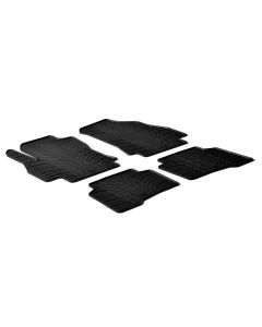 LAMPA - Set tappeti su misura in gomma - compatibile per  Citroen Nemo 5p (12/08>03/14) -  Citroen Nemo Van (12/08>03/14) -  Fiat Fiorino (11/07>) -  Fiat Qubo 5p (09/08>05/20) -  Peugeot Bipper (05/08>03/14) -  Peugeot Bipper Tepee (03/09>12/17)