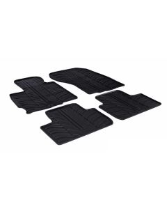LAMPA - Set tappeti su misura in gomma - compatibile per  Citroen C4 Aircross (04/12>12/17) -  Mitsubishi ASX (07/10>12/12)