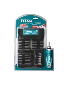 TOTAL UTENSILI TACSD30266 - Cacciavite a cricchetto - 25 punte incluse - 