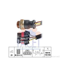 FACET 75615 - Termocontatto, Ventola radiatore