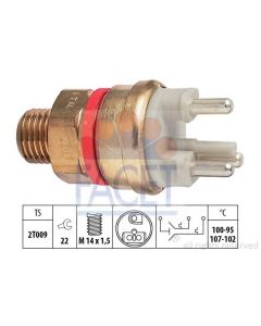 FACET 75637 - Termocontatto, Ventola radiatore