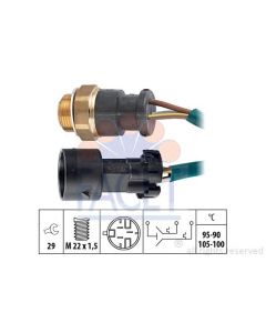 FACET 75644 - Termocontatto, Ventola radiatore