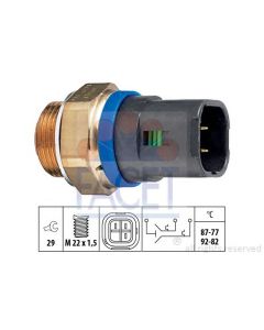 FACET 75647 - Termocontatto, Ventola radiatore