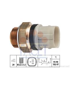 FACET 75652 - Termocontatto, Ventola radiatore
