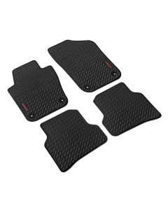 PILOT - Pilot, set tappeti su misura in eco gomma - compatibile per Volkswagen Polo 3p (09/09>09/17)  - Volkswagen Polo 5p (09/09>09/17)