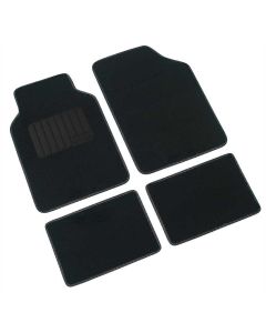 LAMPA - Supra, serie tappeti 4 pezzi - C - Nero