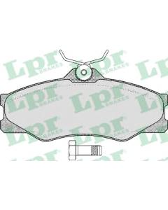 LPR 05P325 - Kit pastiglie freno, Freno a disco