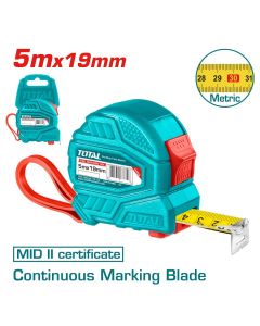 TOTAL UTENSILI TMT126351ME - Flessometro - 5m*19mm - 