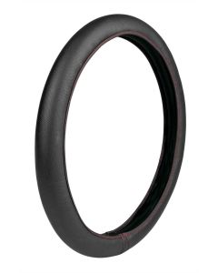 LAMPA - Skin-Cover, coprivolante elasticizzato in Skeentex - Nero/Rosso - M - Ø 38/40 cm