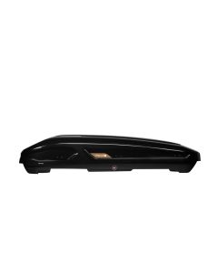 Modula - Box Da Tetto Falcon 470 - Nero Lucido 1850x900x400 Doppia Apertura