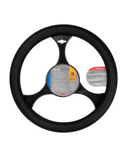 LAMPA - Air-Grip Nero, coprivolante ventilato - M - Ø 37/39 cm