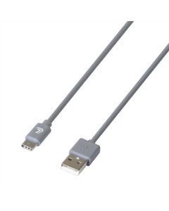 LAMPA - Linea Essentials, Cavo Usb > Usb Type-C - 100 cm - Grigio