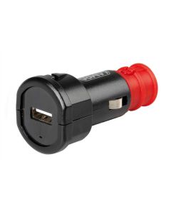 LAMPA - Uni-Tech, caricabatteria universale 1 porta Usb - Fast Charge - 2400 mA - 12/32V