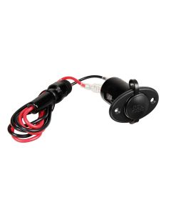 LAMPA - Kit presa corrente, montaggio ad incasso, 12/24V