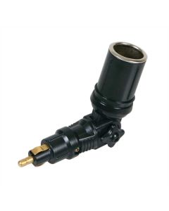 LAMPA - Presa corrente snodabile 120°, 12/24V