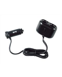 LAMPA - Presa corrente doppia con prolunga 12/24V