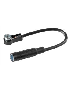 LAMPA - Adattatore antenna DIN femmina>ISO maschio - 19 cm