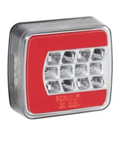 LAMPA - C-Led Look, fanale posteriore Led 4 funzioni, 12/24V - Destro