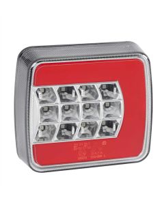 LAMPA - C-Led Look, fanale posteriore Led 4 funzioni, 12/24V - Sinistro
