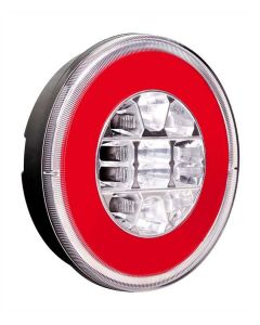 LAMPA - Rear O-LED, fanale posteriore 3 funzioni a led 12/24V