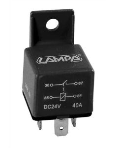 LAMPA - Relè universale 24V - 40A - 4 contatti