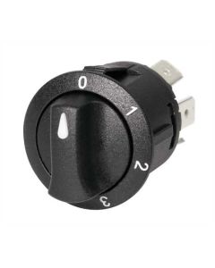 LAMPA - Interruttore a rotazione - 12/24V - 10A