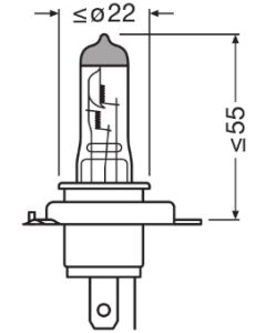 OSRAM 64193CBN - Lampadina, Faro principale