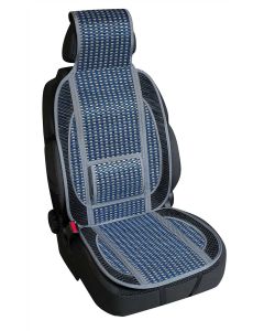 LAMPA - Fresco-Sport, schienale estivo in fibra naturale di bambù - Blu