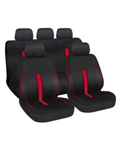 LAMPA - Speed, set fodere coordinate - Nero/Rosso
