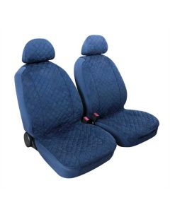 LAMPA - Miky, coppia coprisedili anteriori in microfibra, universali - Blu
